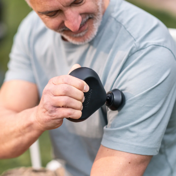 Theragun Mini (3rd Gen): Compact Percussion Massage Gun for Muscle Relief & Travel Recovery