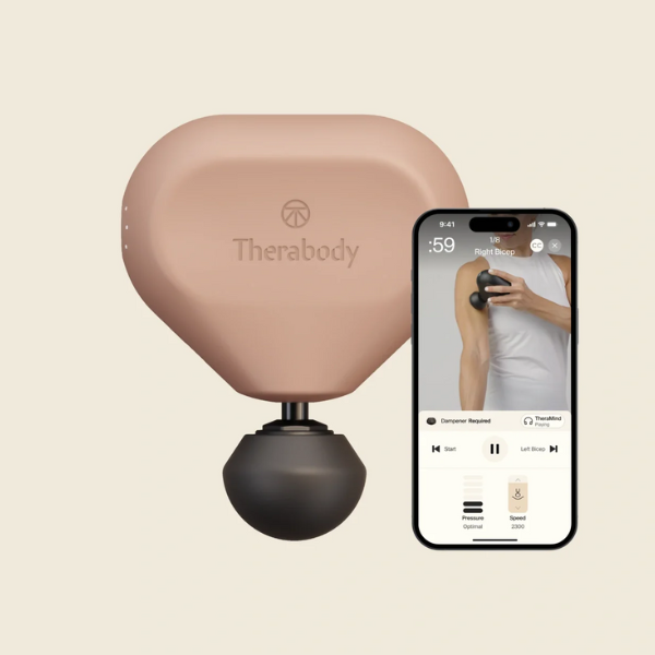 Theragun Mini (3rd Gen): Compact Percussion Massage Gun for Muscle Relief & Travel Recovery