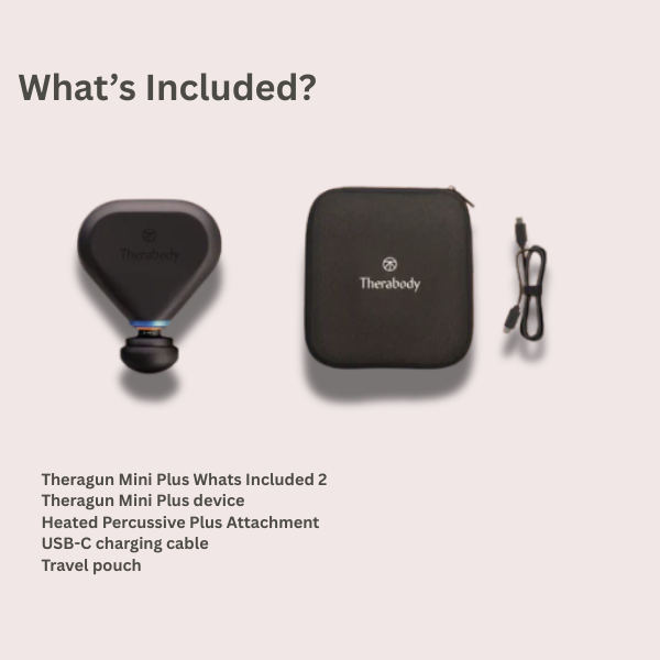 Theragun Mini Plus+ Heated Percussion Massager