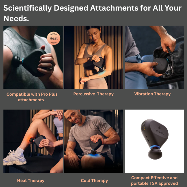 Theragun Mini Plus+ Heated Relief That Moves With You