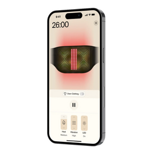 ThermBack LED FDA Cleared Infrared 4-in-1 Back Wrap for Lower Back Pain Relief