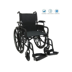 Ultra Lightweight Wheelchair with Flip Back Armrest 802-DY 30lb