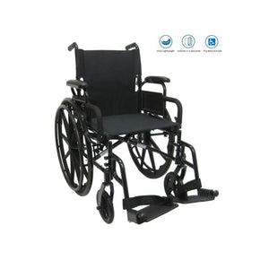 Ultra Lightweight Wheelchair with Flip Back Armrest 802-DY 30lb