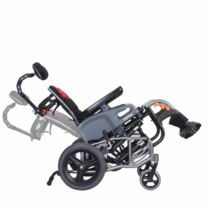 VIP2 (TR) Tilt & Recline Transport Wheelchair Ultra lightweight 43 lbs.
