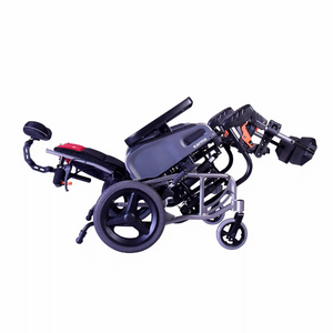 VIP2 (TR) Tilt & Recline Transport Wheelchair Ultra lightweight 43 lbs.