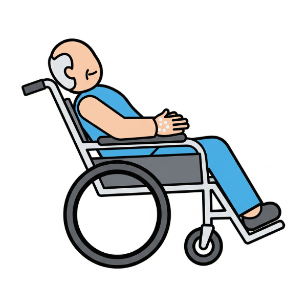 VIP2 (TR) Tilt & Recline Transport Wheelchair Ultra lightweight 43 lbs.