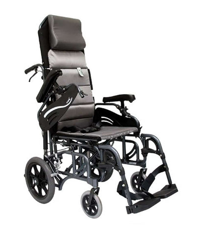 Karman VIP-515 Tilt in Space Folding Wheelchair With Ultra-Light Ergonomic Design