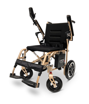 X-7 ComfyGO Lightweight Foldable Electric Wheelchair for Travel