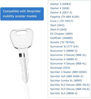 Shoprider Key Set