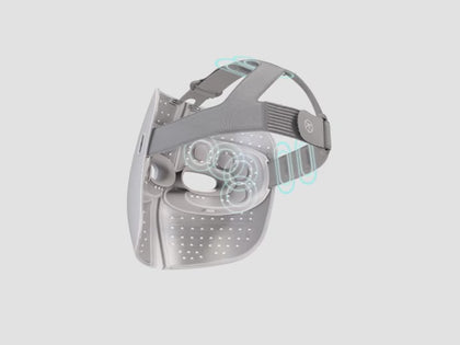 TheraFace Mask by Therabody – LED Light Therapy & Vibration for Radiant Skin