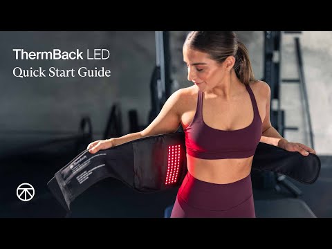 ThermBack LED FDA Cleared Infrared 4-in-1 Back Wrap for Lower Back Pain Relief