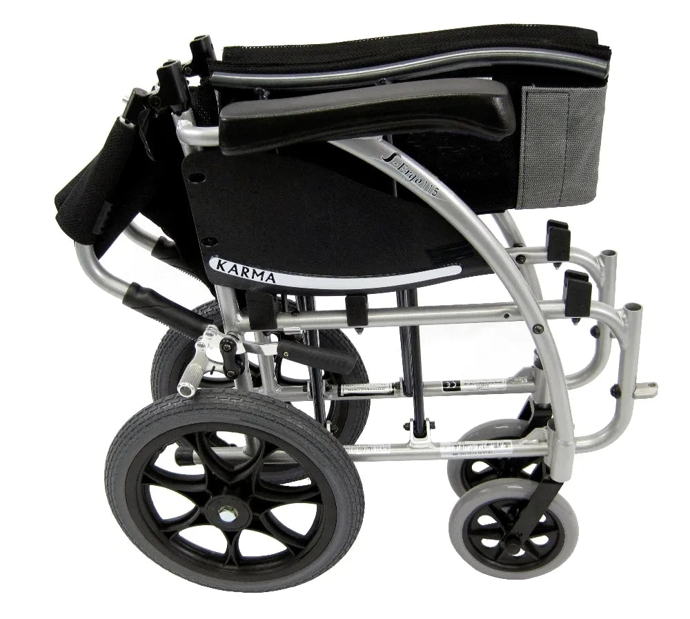 Karman Ergonomic wheelchair S-ERGO 115 TP Transport Wheelchair