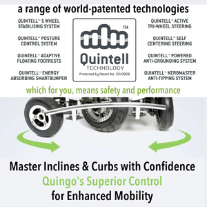 ComfyGo x Quingo Toura 2 Electric Mobility Scooter