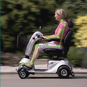 ComfyGo x Quingo Toura 2 Electric Mobility Scooter