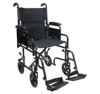 Transport Wheelchair T-2700 weighs only 29 lbs.